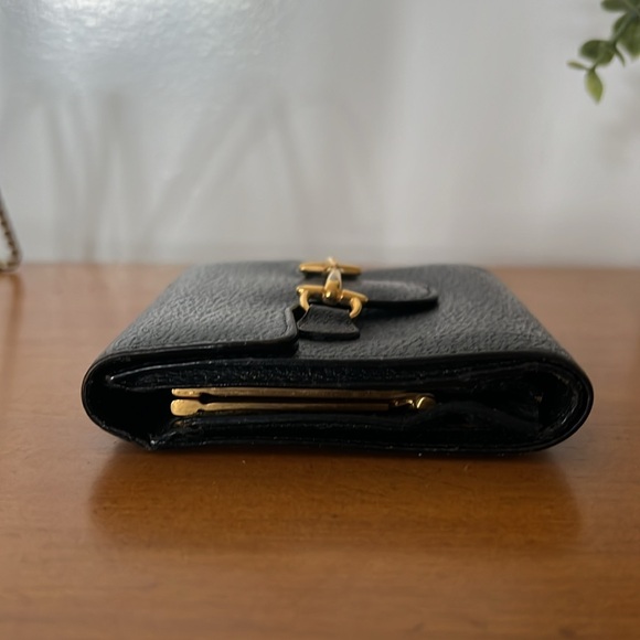 Gucci Vintage Iconic Horsebit Buckle Leather Wallet - Picture 3 of 12